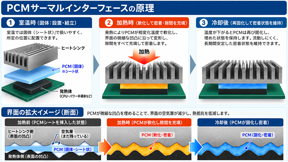 PCMの特徴